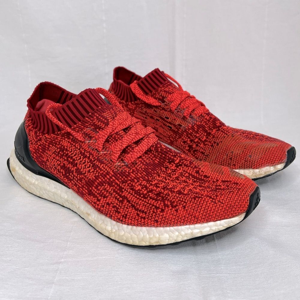 Adidas Ultraboost men’s size 10, “Solar red” colorway